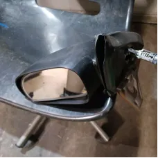 1995-99 ECLIPSE 95-98 TALON Passenger Side Left Front Manual Door Mirror Black